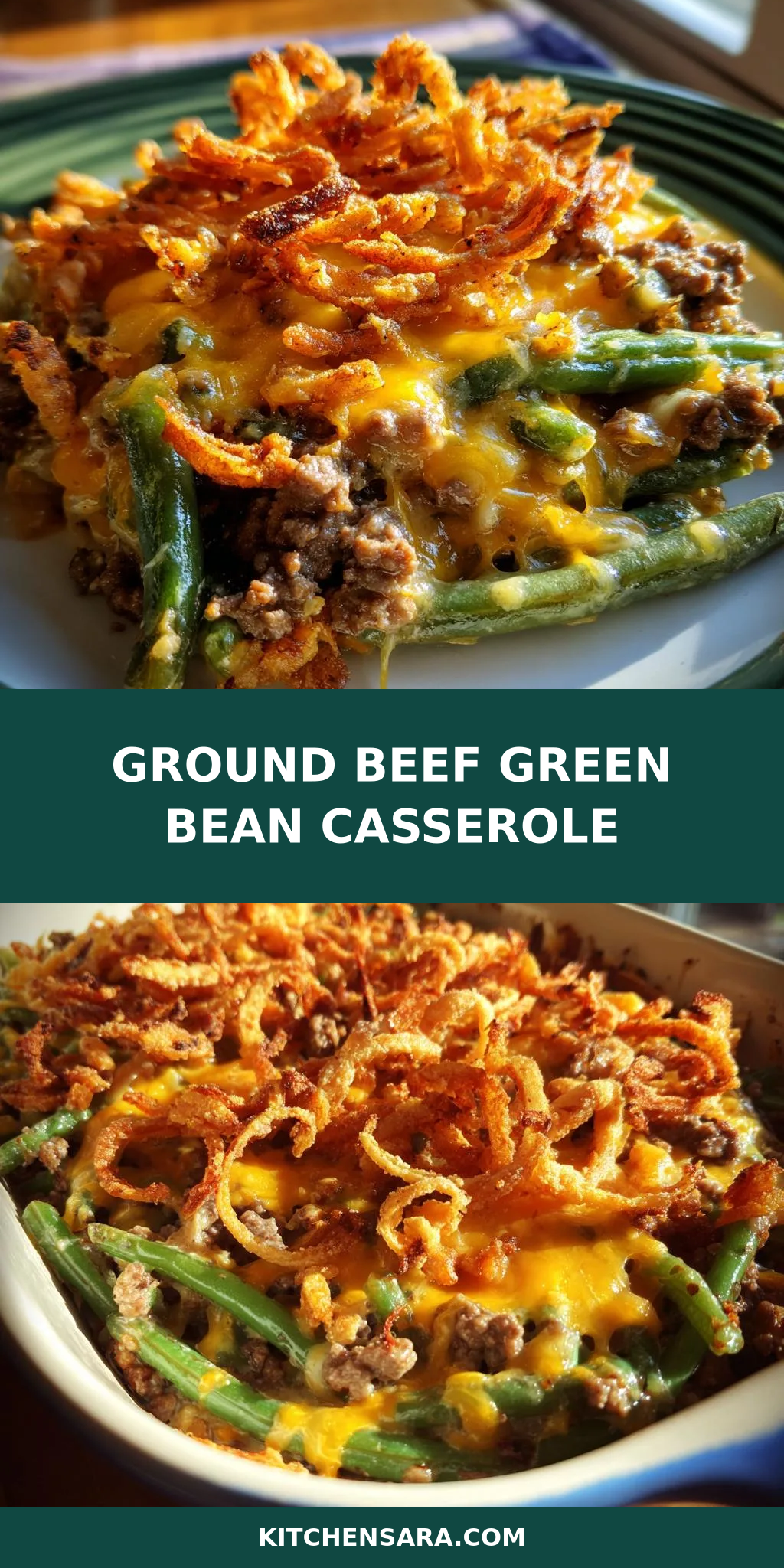 Ground Beef Green Bean Casserole