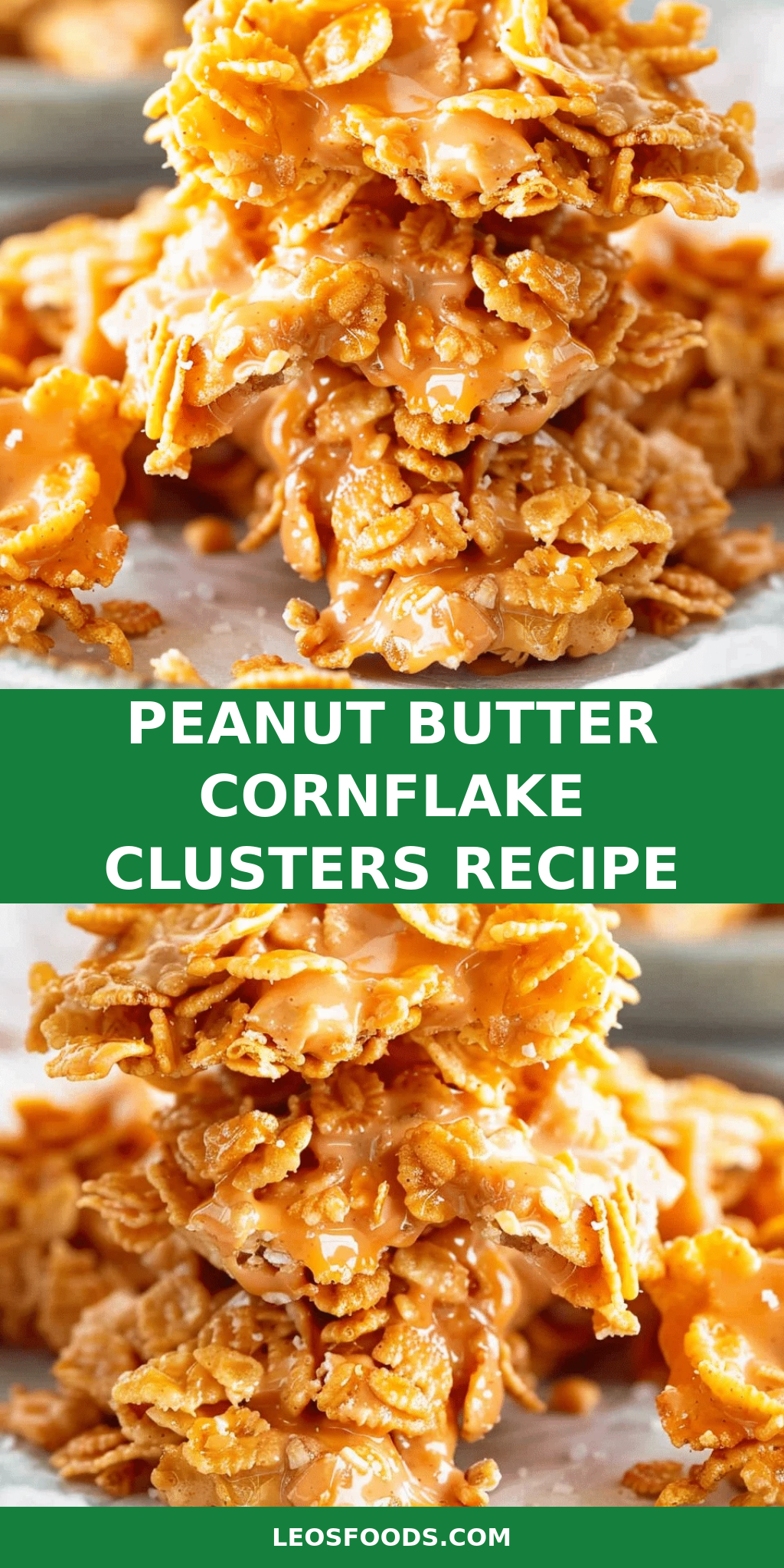 Peanut Butter Cornflake Clusters Recipe
