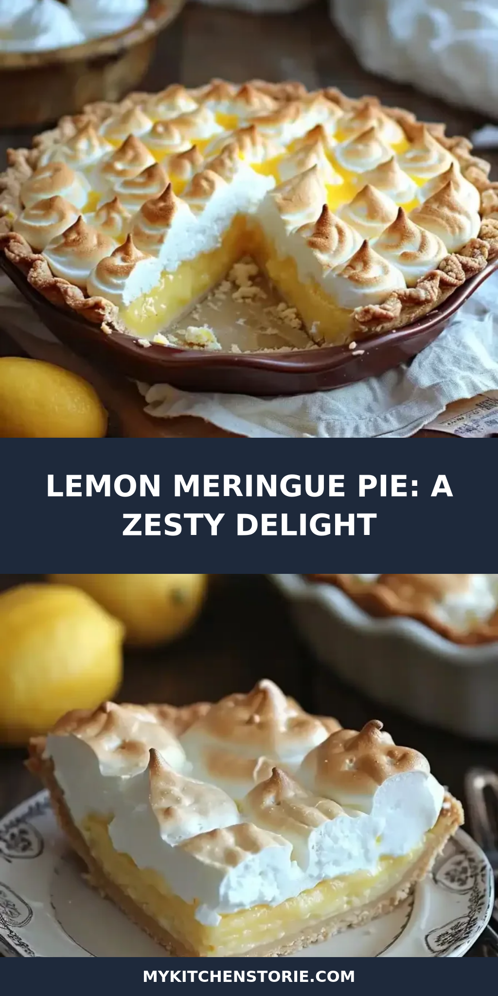 Lemon Meringue Pie: A Zesty Delight