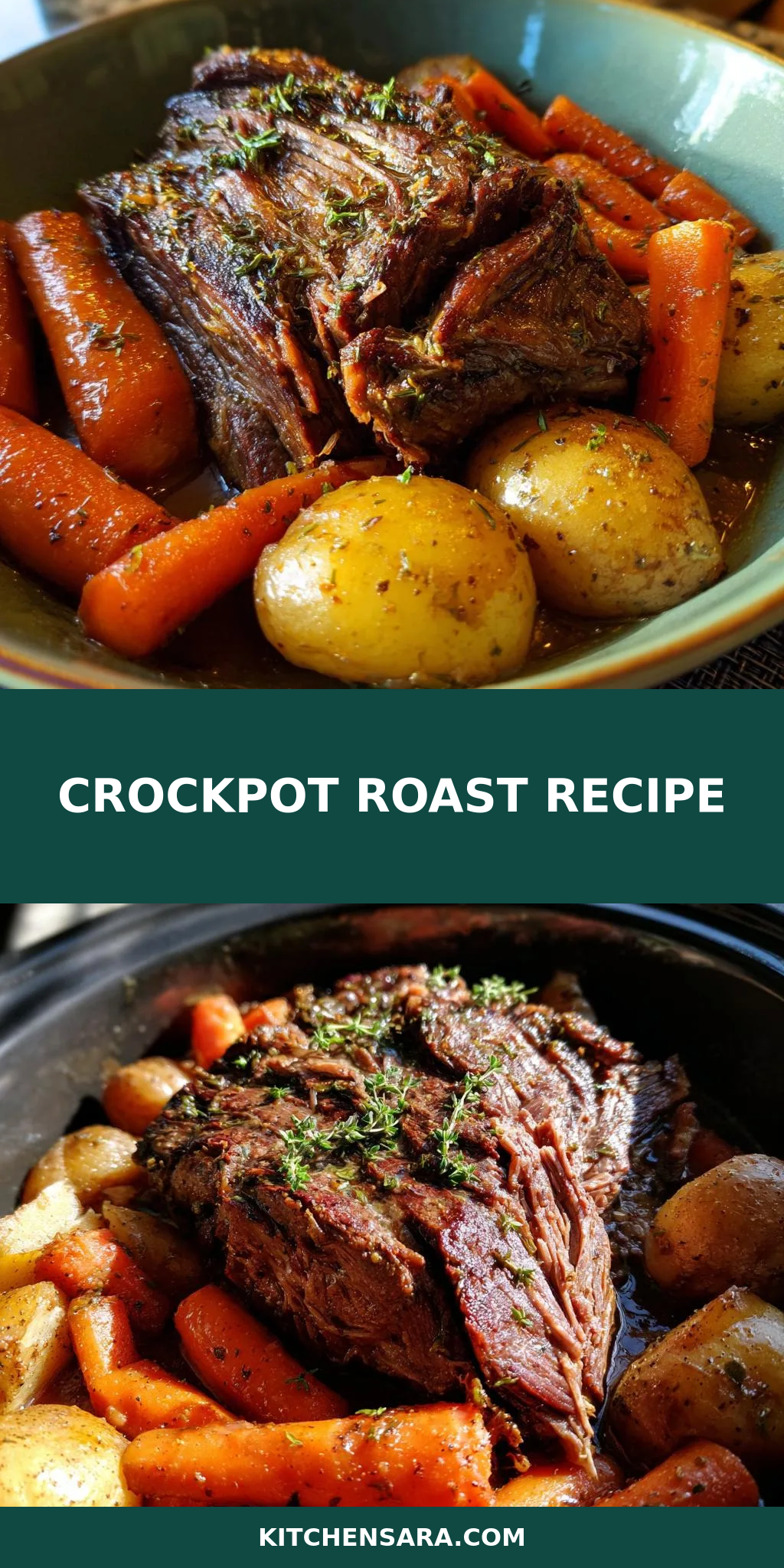 crockpot roast recipe