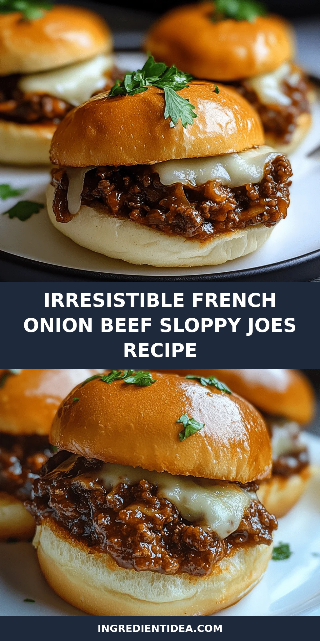 Irresistible French Onion Beef Sloppy Joes Recipe