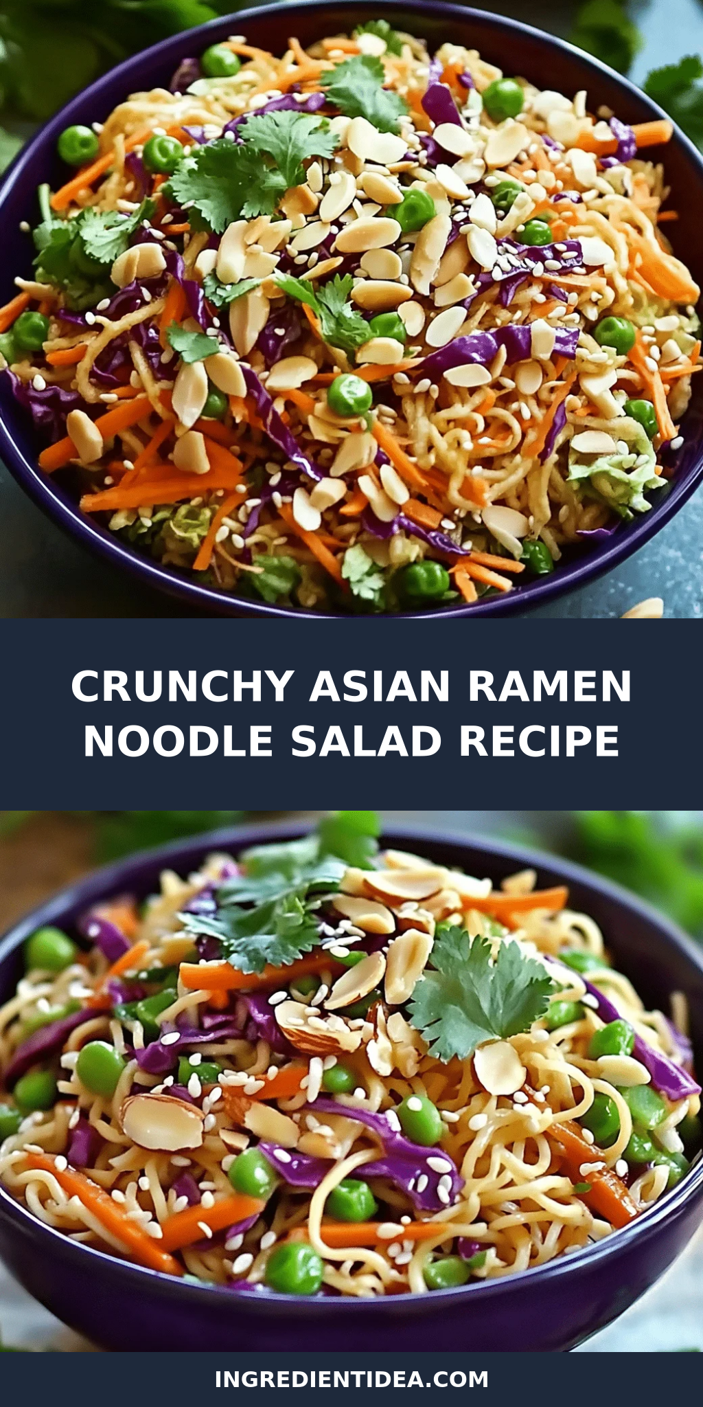 Crunchy Asian Ramen Noodle Salad Recipe