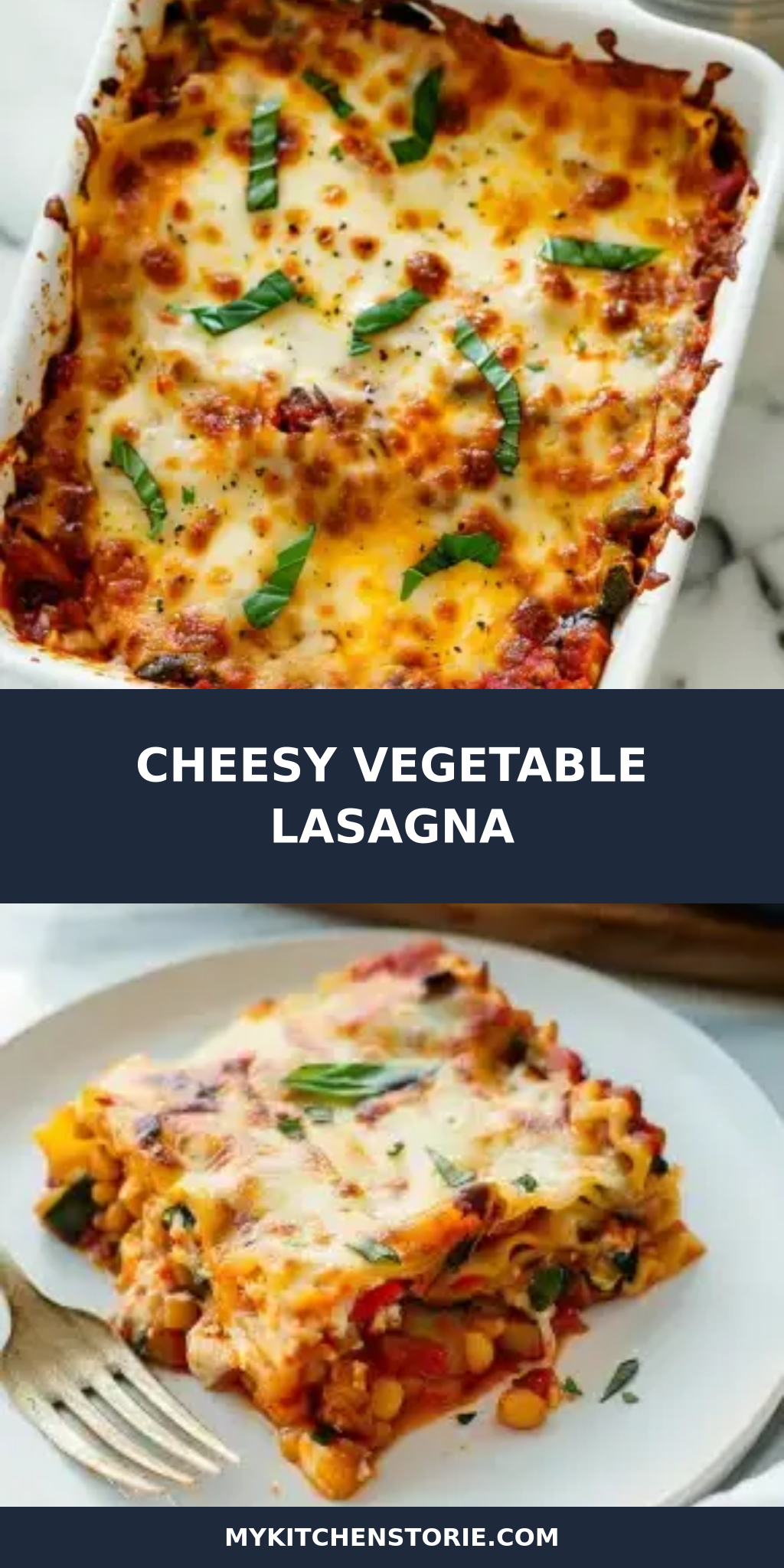 Cheesy Vegetable Lasagna