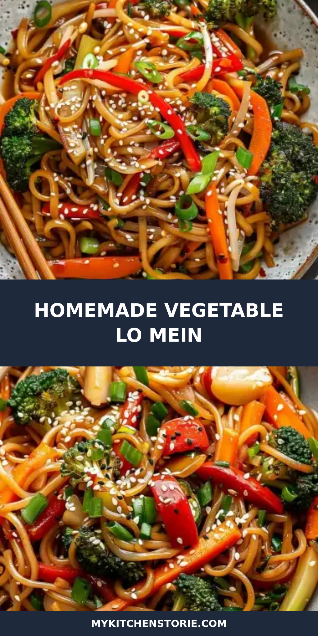 Homemade Vegetable Lo Mein