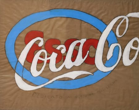 Mario  Schifano — Dedicato ai pittori d'insegne