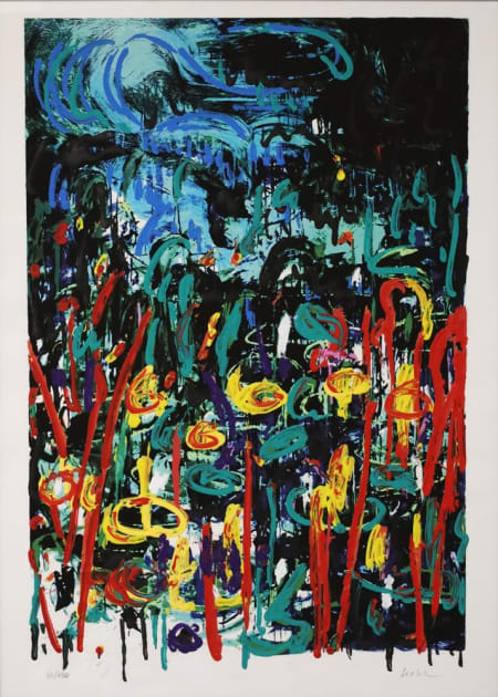 Mario  Schifano — Gigli d'acqua