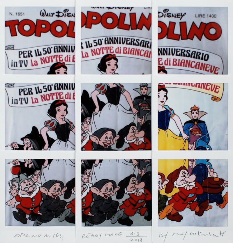 Maurizio Galimberti — Topolino 1651 ready made