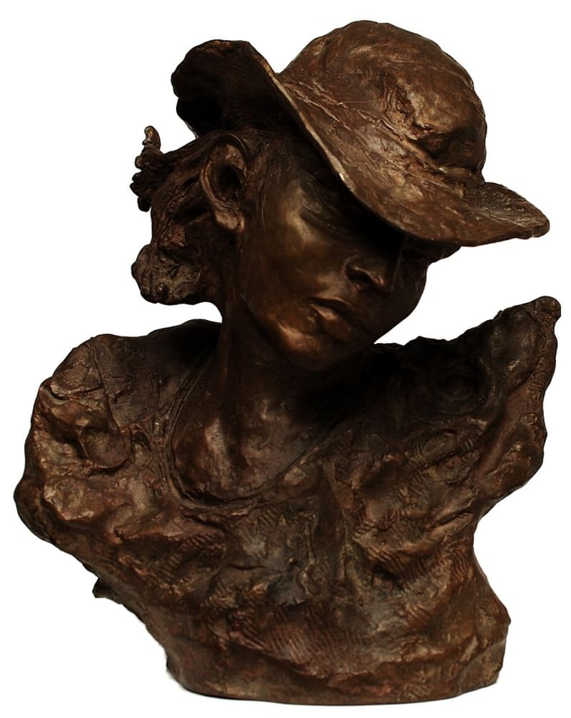 Federico Severino — Donna con cappello