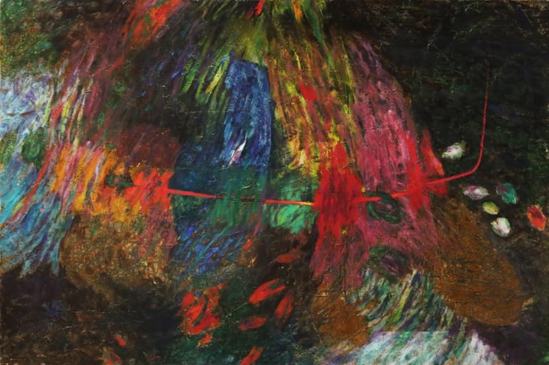 Gianni Dova — Fuochi a Stromboli