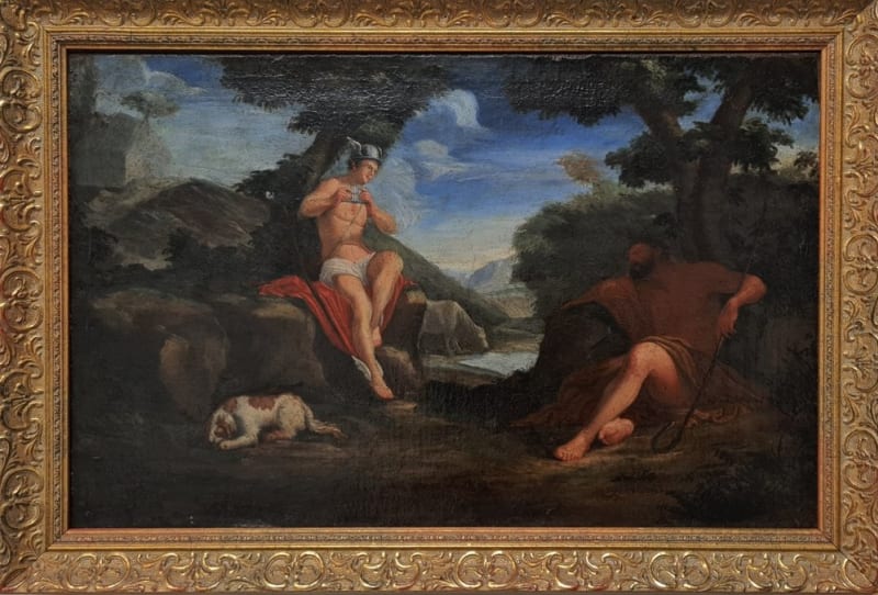 Pietro Testa — Mercurio e Batto