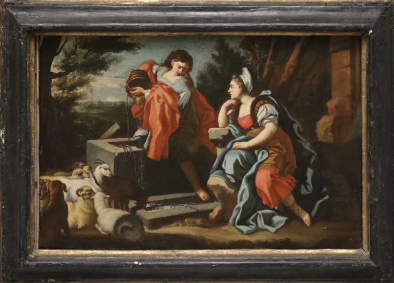 Francesco Solimena — Rebecca al pozzo