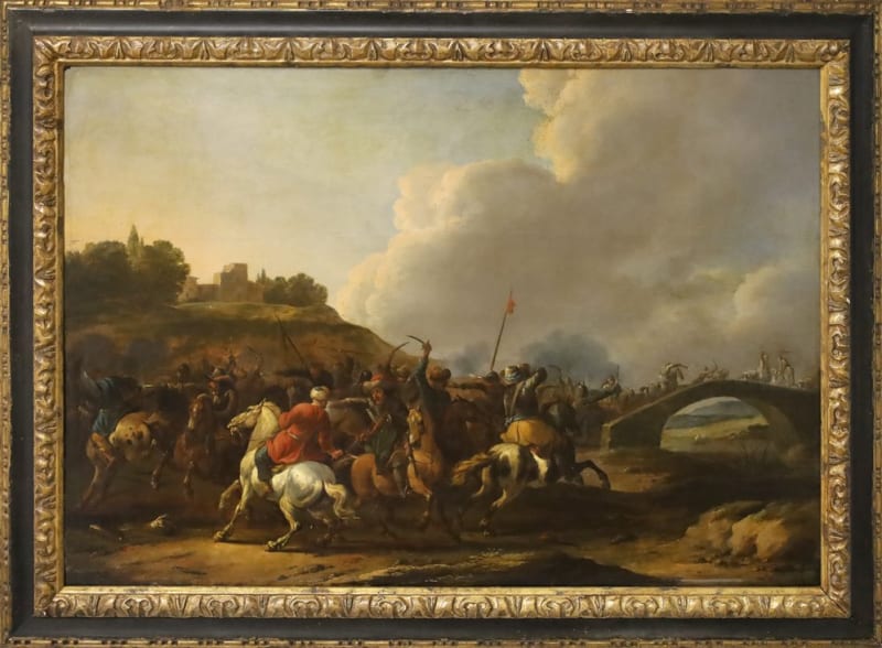 Simon Johannes van Douw — Scontro tra cavallerie