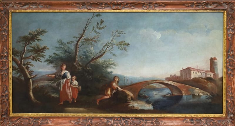 Domenico Pecchio — Scena bucolica