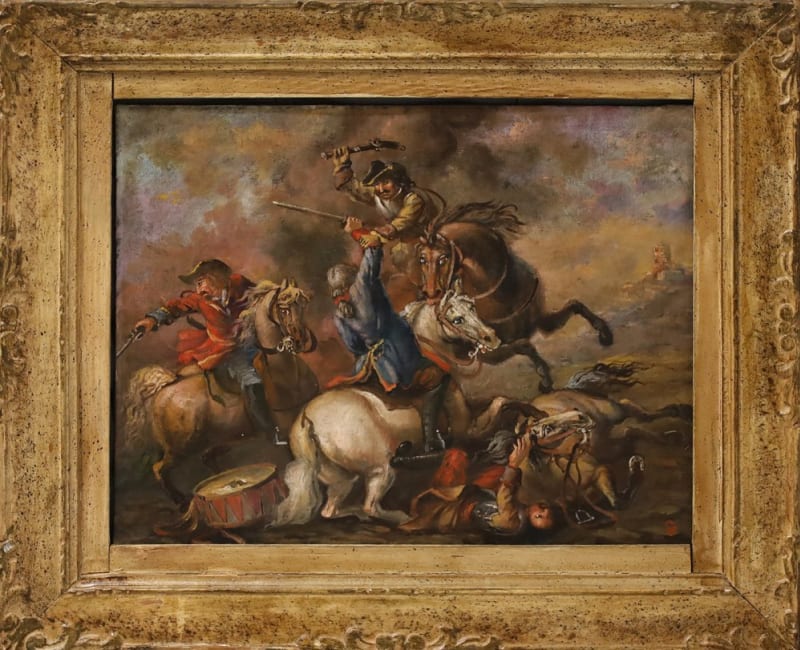 Scuola Fiamminga — Battaglia