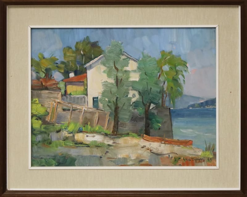 Alfio Paolo Graziani — Lago a Porto Valtravaglia