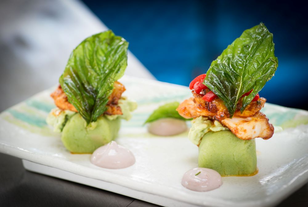 Appetizer at La Mar Cebicheria Peruana