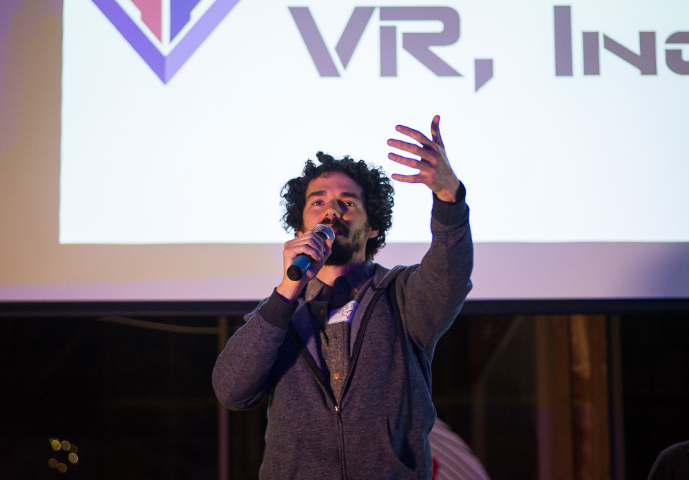 In 2017 UploadVR hosted a series of VR events.  Here Mikey Siegel of Consciousness Hacking gave a presentation at the Consciousness VR meetup.