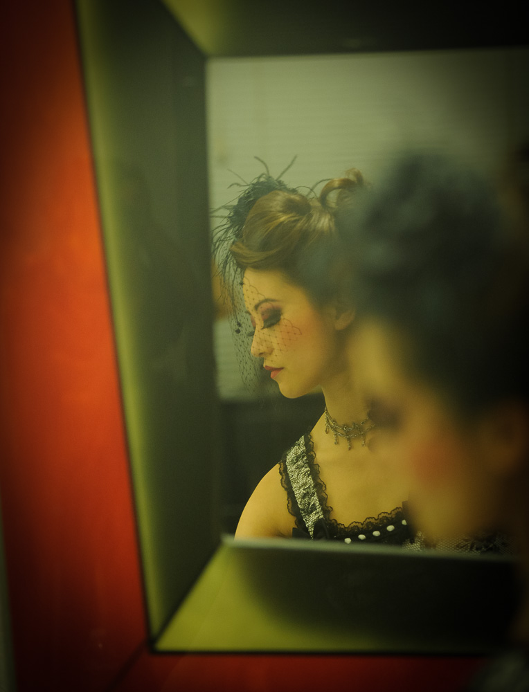 Missy M. ready for the Edwardian Ball.