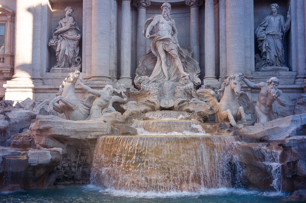 Trevi Fountain, Rome, Italy 2011.