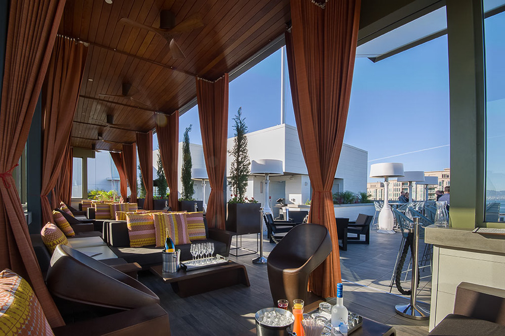 Hotel Via Rooftop, San Francisco.