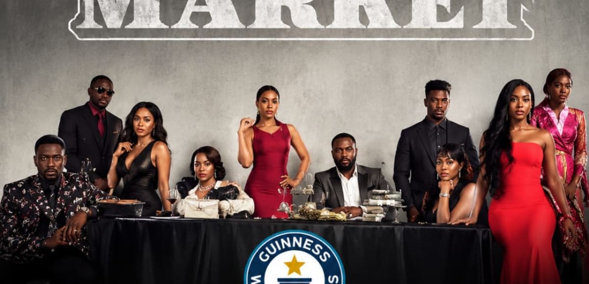 NOLLYWOOD MAKES HISTORY: BLACK MARKET SETS  NEW WORLD RECORD 