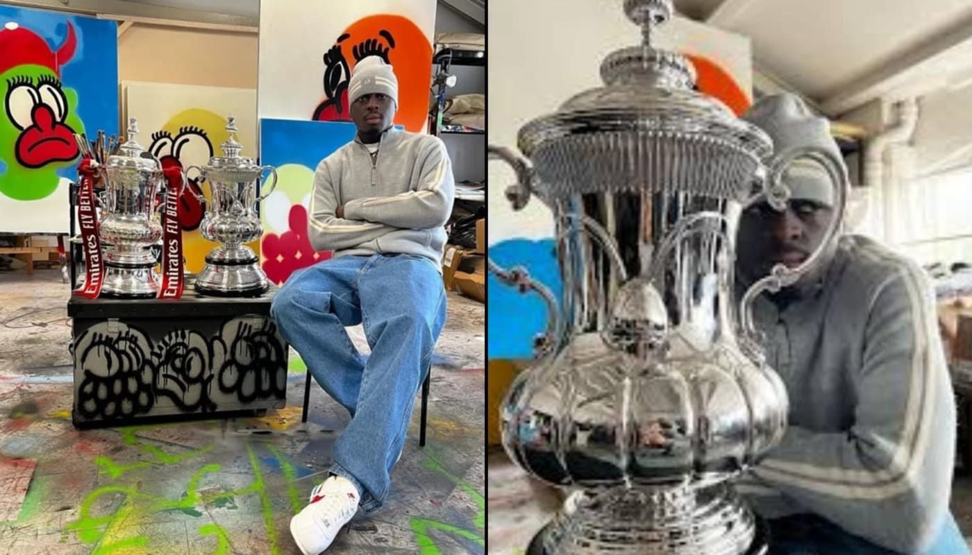 African Giant of the Week: Meet Slawn, the Nigerian Artist Behind the FA Cup's Artistic Twist