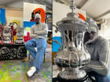 African Giant of the Week: Meet Slawn, the Nigerian Artist Behind the FA Cup's Artistic Twist