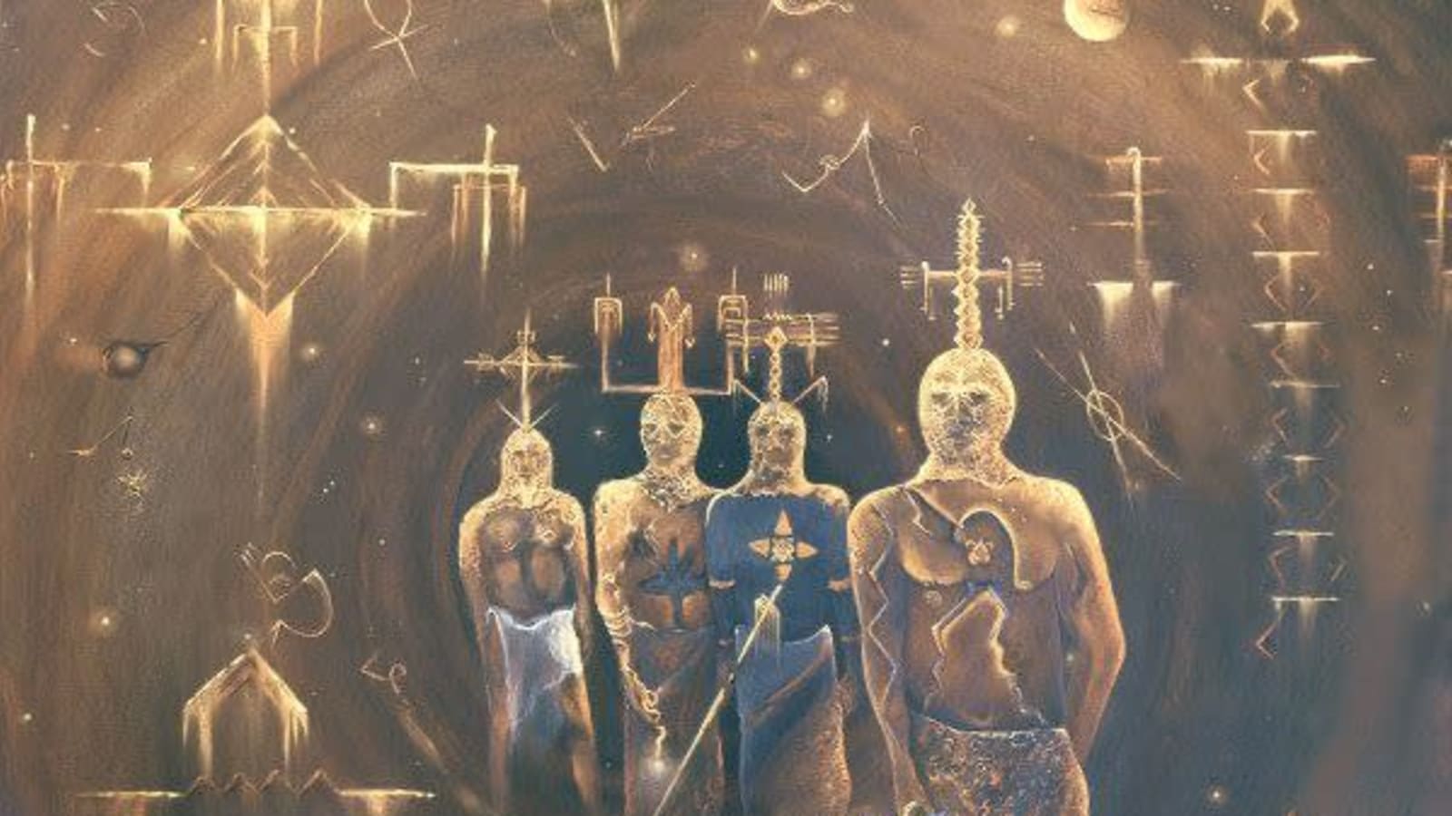 How did an ancient African tribe know about stars invisible to the human eye? 