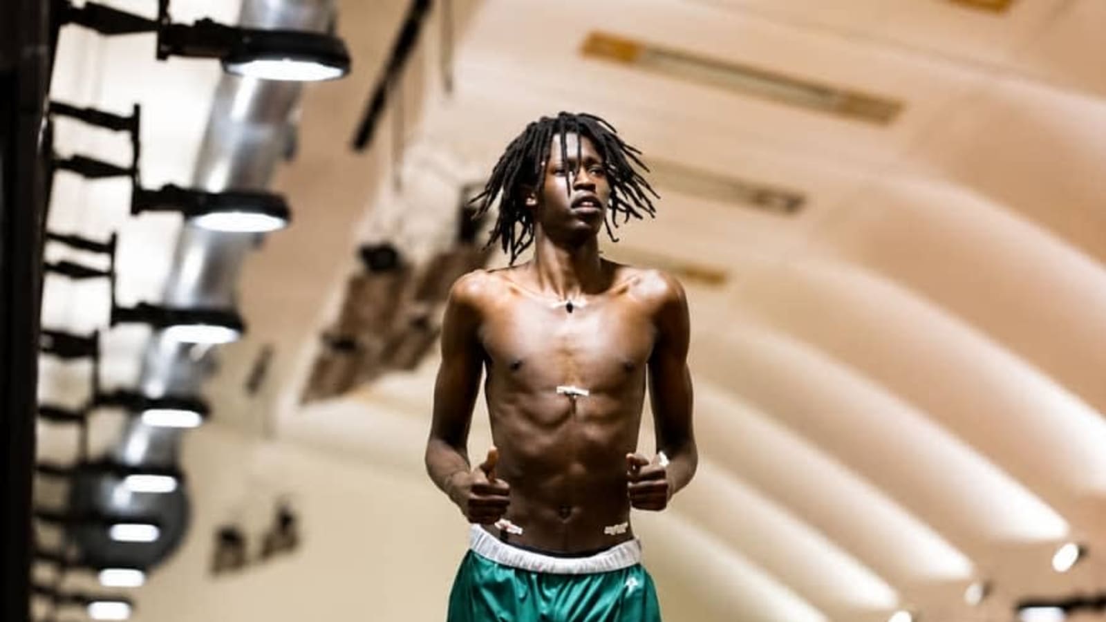 At 7-Foot-6, Jongkuch Mach Is More Than a Basketball Giant;He's South Sudan's Next Global Story