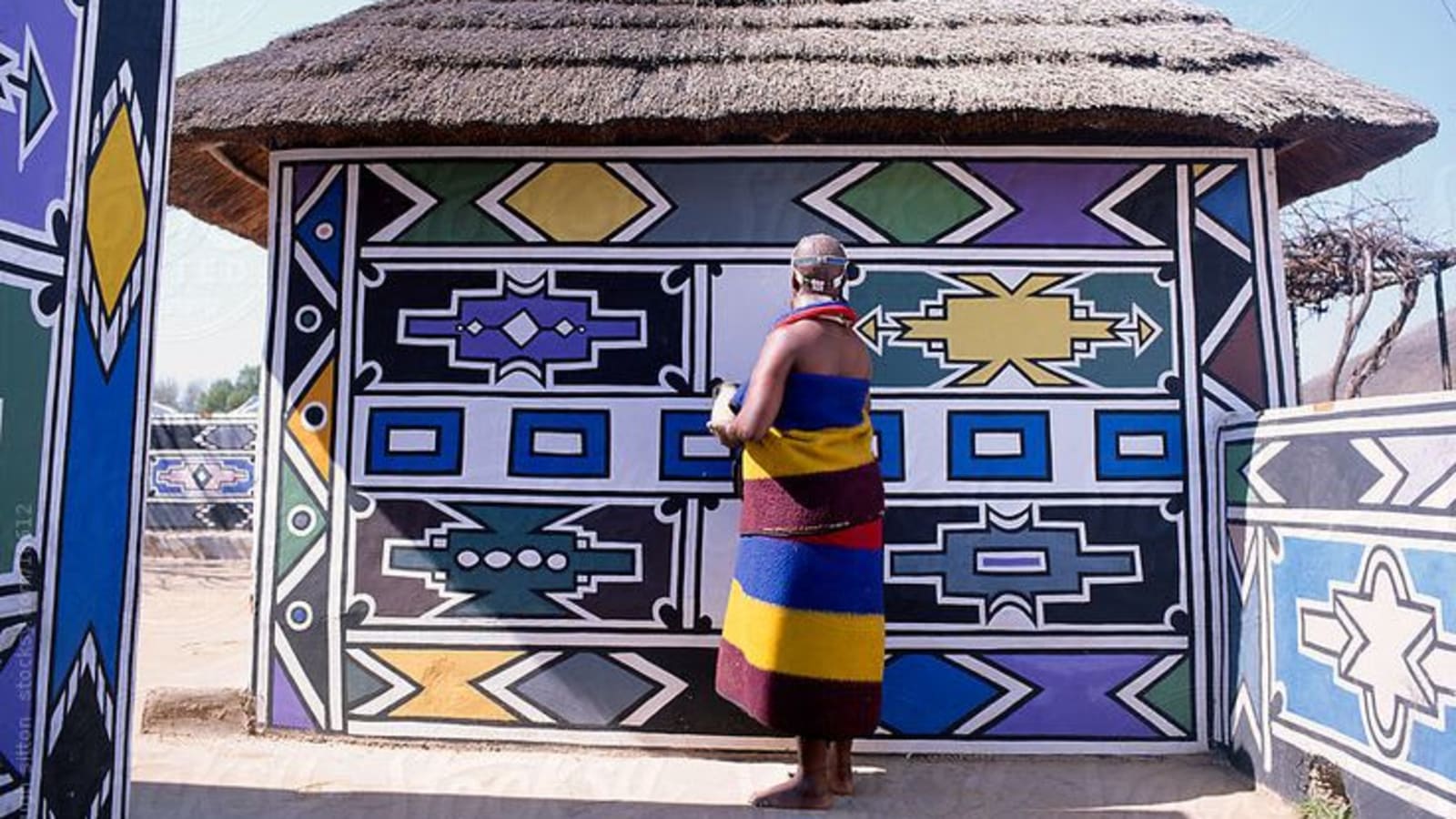 The Ndebele of South Africa: Where Walls are turned to Art and Culture Speaks in Color