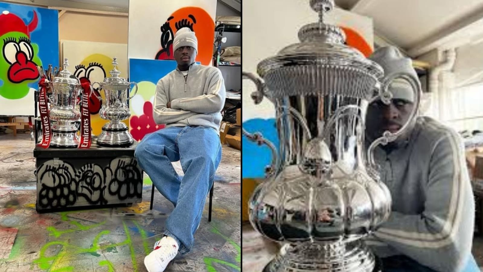 African Giant of the Week: Meet Slawn, the Nigerian Artist Behind the FA Cup's Artistic Twist