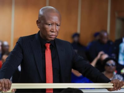 South African Opposition Leader, Julius Malema Sentenced to Five Years Over Firearm Offences
