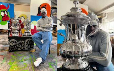 African Giant of the Week: Meet Slawn, the Nigerian Artist Behind the FA Cup's Artistic Twist