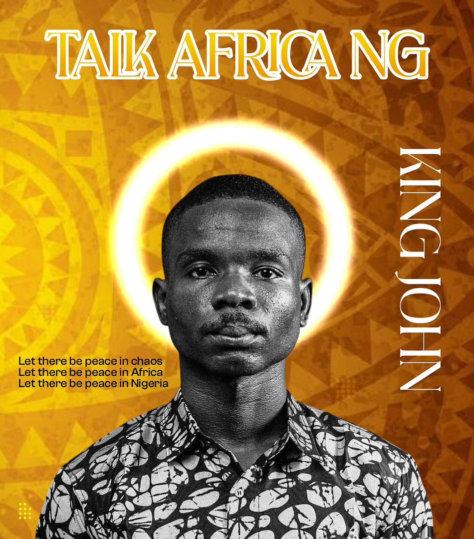 Portrait of John Emmanuel Fagbemi - Founder of TalkAfrica