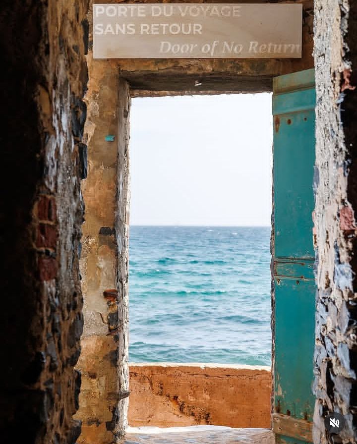 The Door of No Return in West Africa.
