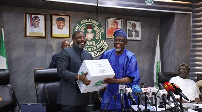 Segun Aina Assumes Office as New JAMB Registrar, Succeeds Oloyede
