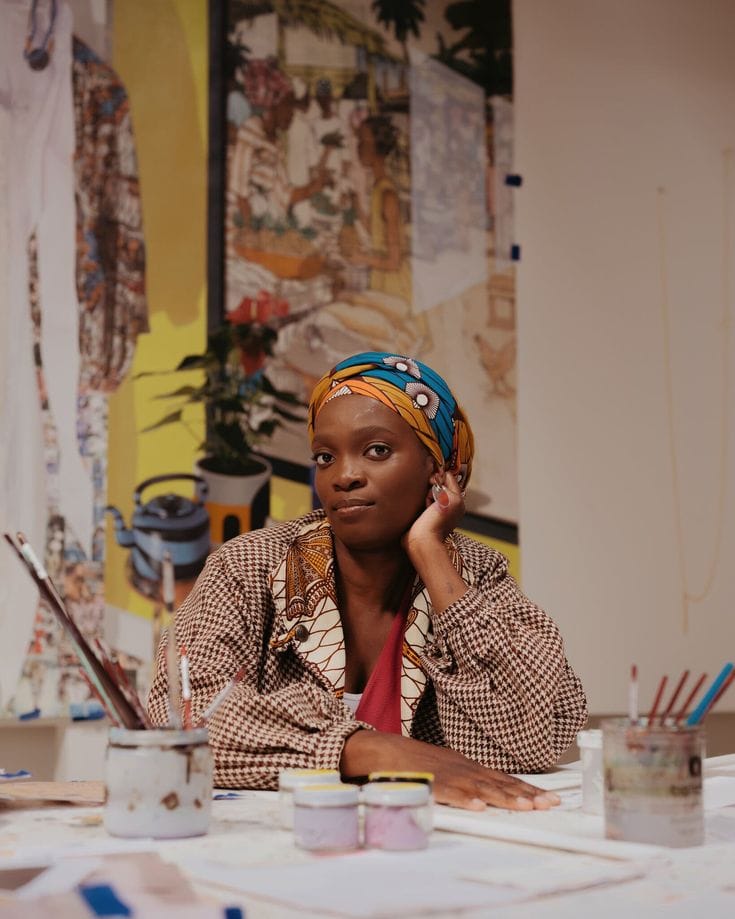 Njideka Akunyili Crosby: Painting Two Worlds Into One.