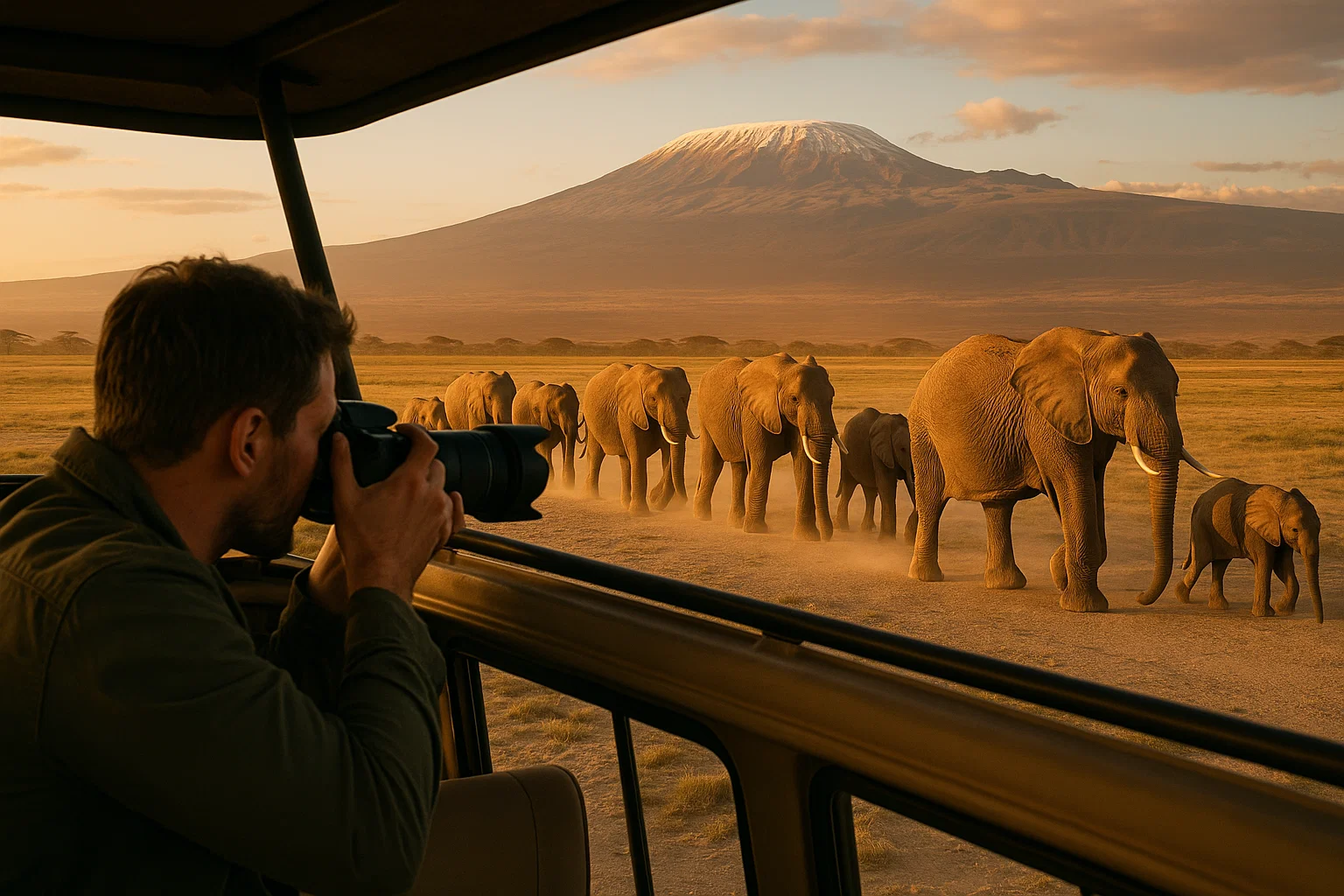 7 Days Tsavo and Amboseli Safari