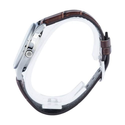 Casio – Marron – Boîtier argenté – Avec dateur – Dimension B. 38mm – MTP-V006L-7C Casio – Marron – Boîtier argenté – Avec dateur – Dimension B. 38mm – MTP-V006L-7C