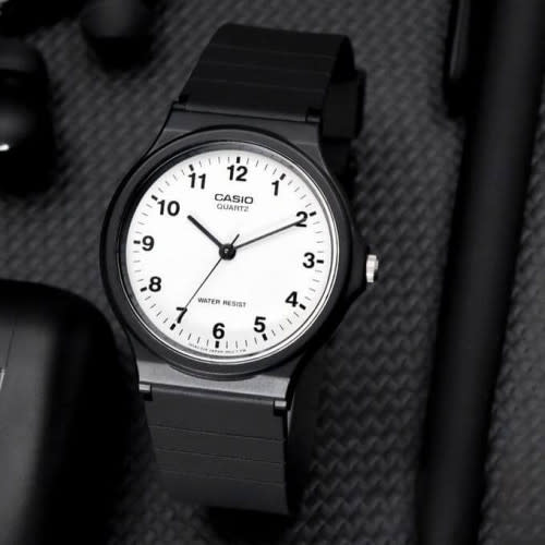 Casio – Montre classique Quartz analogique cadran blanc – MQ-24-7BLDF Casio – Montre classique Quartz analogique cadran blanc – MQ-24-7BLDF