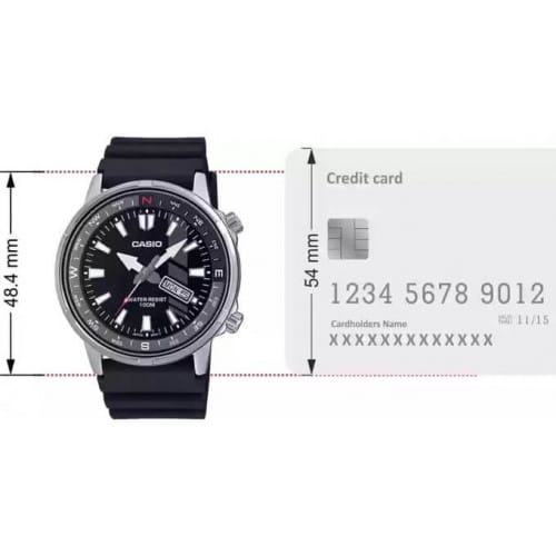 Casio – Sportive et élégante avec un anneau de compas rotatif, étanche 100m – MTD-130-1AV Casio – Sportive et élégante avec un anneau de compas rotatif, étanche 100m – MTD-130-1AV