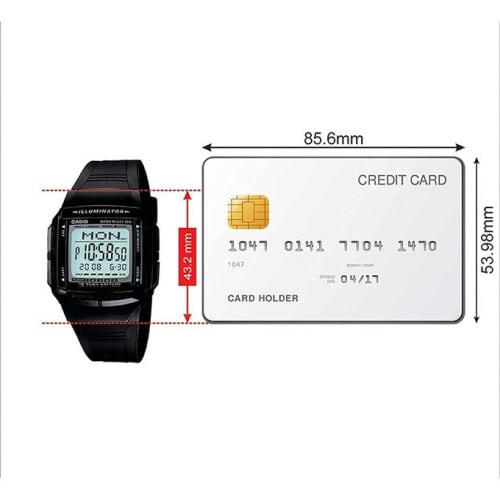 Casio – Homme – idéal pour stocker vos numéros téléphoniques – DB-36-1AVDF Casio – Homme – idéal pour stocker vos numéros téléphoniques – DB-36-1AVDF