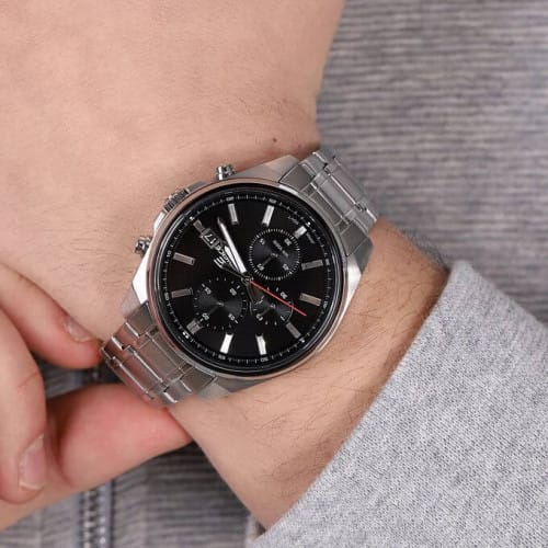 Casio – Edifice pour homme – Avec dateur – Bracelet métallique – EFV-610D-1AVUDF Casio – Edifice pour homme – Avec dateur – Bracelet métallique – EFV-610D-1AVUDF