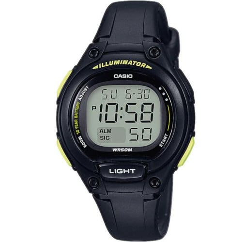 Casio – Petit boîtier écran LCD facile à lire – Étanchéité jusqu’à 50 mètres – LW-203-1B Casio – Petit boîtier écran LCD facile à lire – Étanchéité jusqu’à 50 mètres – LW-203-1B