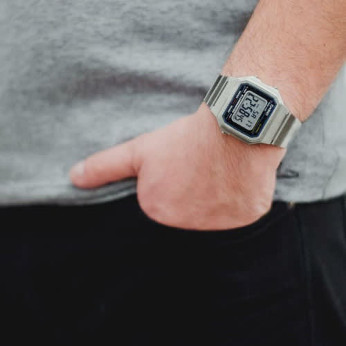 Casio – Argenté – Vintage Collection – Digitale – Alarme – B650WD-1ADF Casio – Argenté – Vintage Collection – Digitale – Alarme – B650WD-1ADF
