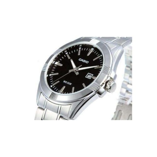 Casio – Cadran noir avec dateur – Aiguilles fluorescentes – MTP-1308D-1AVDF Casio – Cadran noir avec dateur – Aiguilles fluorescentes – MTP-1308D-1AVDF