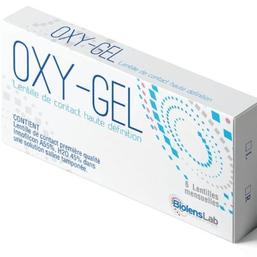 2 lentilles (-1.00) OXY-GEL 2 lentilles (-1.00) OXY-GEL