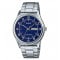 Casio – Homme – Cadran bleu – Dateur « jour/mois » – Acier inoxydable – MTP-V006D-2BUDF