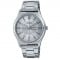 Casio – Affichage date et jour – Cadran blanc métallique – Index en traits – MTP-V006D-7C