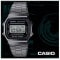 Casio – Noir – Digitale – Vintage Collection – Bracelet en acier inoxydable – A168WGG-1ADF